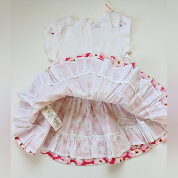 NWT Catimini cherry blossom dress - Picture 4 of 7